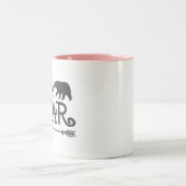Tasse 2 Couleurs Mama Bear (Centre)