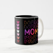 Tasse 2 Couleurs MAMA cadeau de jour de la mère (Devant droit)
