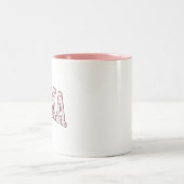 Tasse 2 Couleurs Mama Heart (Centre)