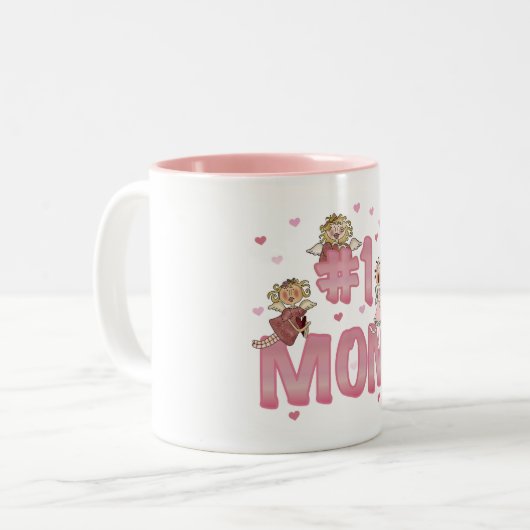 Tasse 2 Couleurs Maman #1 (Devant gauche)