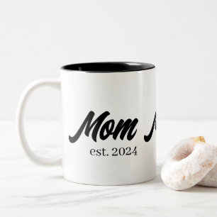 Tasse 2 Couleurs Maman a établi nouveau cadeau maman