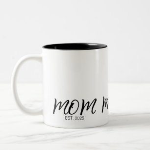 Tasse 2 Couleurs Maman a établi nouveau cadeau maman