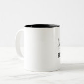 Tasse 2 Couleurs Maman adoptive (chats) (Devant gauche)