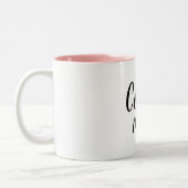 TASSE 2 COULEURS MAMAN CHIC DE CAT DE MUG_ (Gauche)
