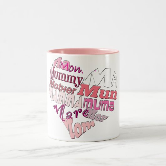 Tasse 2 Couleurs Maman d'amour (Centre)
