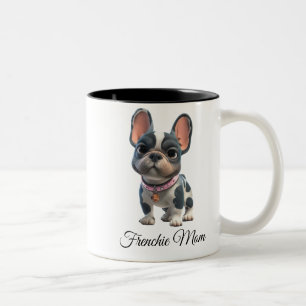 Tasse 2 Couleurs Maman de Bouledogue Français Frenchie