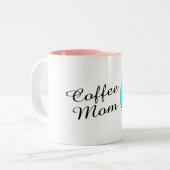 Tasse 2 Couleurs Maman de café (Devant gauche)