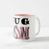 Tasse 2 Couleurs MAMAN de carlin (Devant droit)