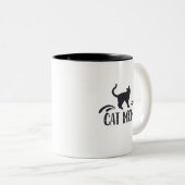 Tasse 2 Couleurs Maman de chat (Devant droit)