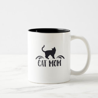 Tasse 2 Couleurs Maman de chat