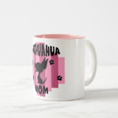 Tasse 2 Couleurs Maman de chiwawa (Devant droit)