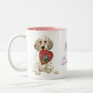 Tasse 2 Couleurs Maman de coeur de poseur anglais