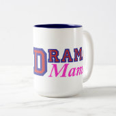 Tasse 2 Couleurs Maman de drame de WW (Devant droit)