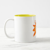 Tasse 2 Couleurs Maman de football (Gauche)