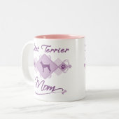 Tasse 2 Couleurs Maman de Rat terrier (Devant gauche)