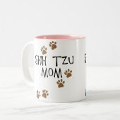 Tasse 2 Couleurs Maman de Shih Tzu (Devant gauche)