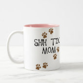 Tasse 2 Couleurs Maman de Shih Tzu (Gauche)