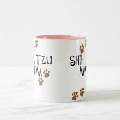 Tasse 2 Couleurs Maman de Shih Tzu (Centre)