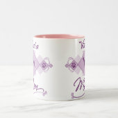 Tasse 2 Couleurs Maman de Vizsla (Centre)