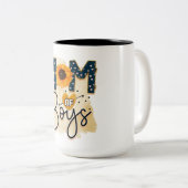 Tasse 2 Couleurs Maman des garçons (Devant droit)