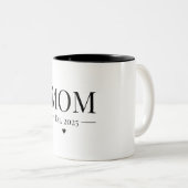 Tasse 2 Couleurs Maman établie 2025 (Devant droit)