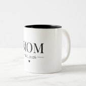 Tasse 2 Couleurs Maman Établie 2026 (Devant droit)