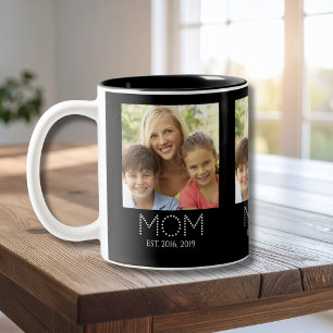 Tasse 2 Couleurs Maman établie Photo