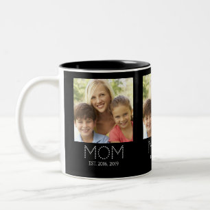 Tasse 2 Couleurs Maman établie Photo