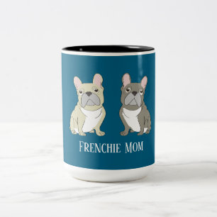 Tasse 2 Couleurs Maman Frenchie