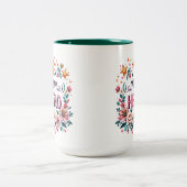 Tasse 2 Couleurs Maman Héros (Centre)