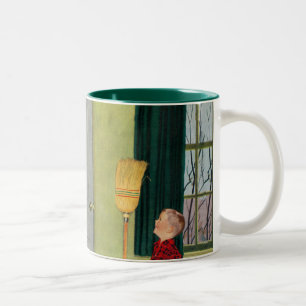 Tasse 2 Couleurs Maman, j'ai nettoyé ma pièce !