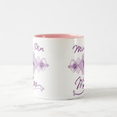 Tasse 2 Couleurs Maman minimum de Pin (Centre)