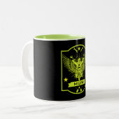 Tasse 2 Couleurs Maman Motorbike Rider (Devant gauche)
