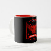 Tasse 2 Couleurs Maman Motorbike Rider (Devant gauche)