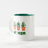 Tasse 2 Couleurs Maman plante (Devant gauche)