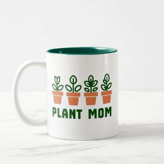 Tasse 2 Couleurs Maman plante (Gauche)
