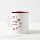 Tasse 2 Couleurs Maman plus chère (Devant gauche)