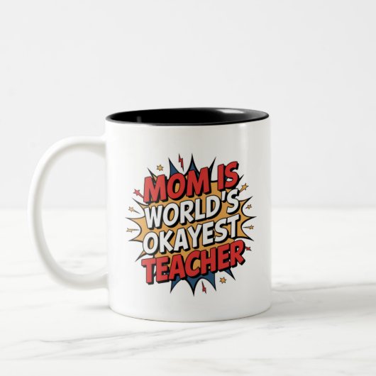 Tasse 2 Couleurs Maman Power (Gauche)