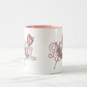 Tasse 2 Couleurs Maman Script et Rose (Centre)