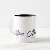 Tasse 2 Couleurs Maman Script Établie (Devant gauche)