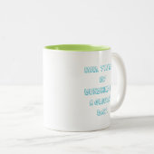Tasse 2 Couleurs Maman, tu es mon soleil un jour nuageux. (Devant droit)