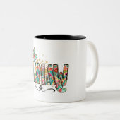 Tasse 2 Couleurs Mamaw (Devant droit)