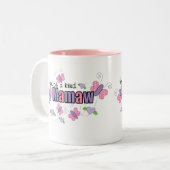 Tasse 2 Couleurs Mamaw Unique (Devant gauche)