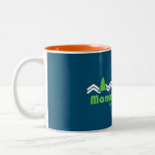 Tasse 2 Couleurs Mammoth Cave National Park Retro (Gauche)
