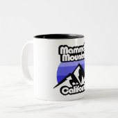 Tasse 2 Couleurs Mammoth Mountain California (Devant gauche)