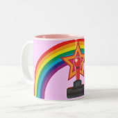 Tasse 2 Couleurs Manche à balai (Devant gauche)