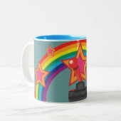 Tasse 2 Couleurs Manche à balai (Devant gauche)