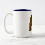 Tasse 2 Couleurs Manchots Amour (Gauche)