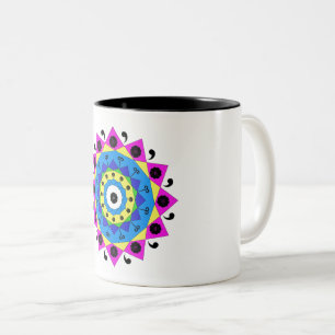 Tasse 2 Couleurs Mandala