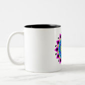 Tasse 2 Couleurs Mandala (Gauche)